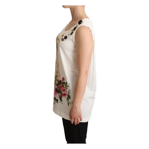 Tops > Sleeveless Tops - - Dolce & Gabbana - Modalova