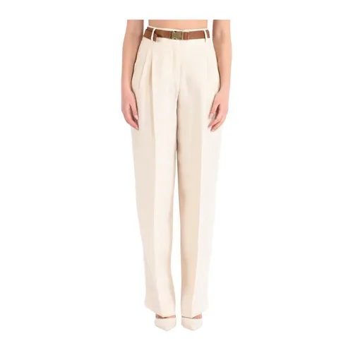 Trousers > Tapered Trousers - - Max Mara Studio - Modalova