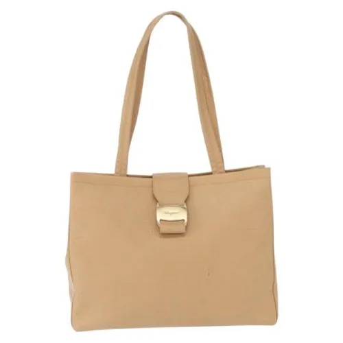 Pre-owned > Pre-owned Bags > Pre-owned Tote Bags - - Salvatore Ferragamo Pre-owned - Modalova