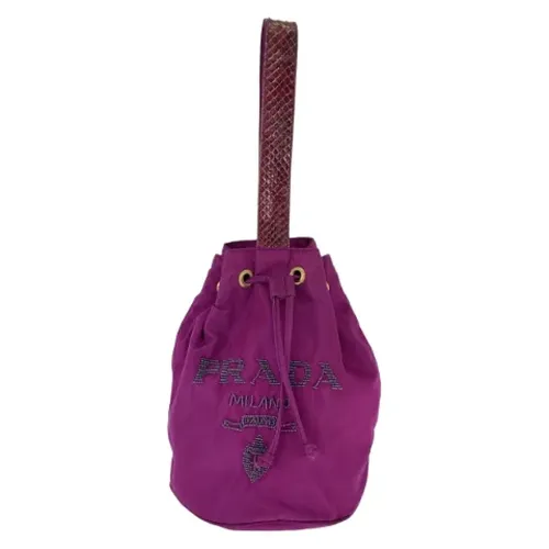 Pre-owned > Pre-owned Bags > Pre-owned Bucket Bags - - Prada Vintage - Modalova