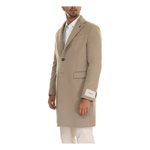 Coats > Single-Breasted Coats - - Paoloni - Modalova