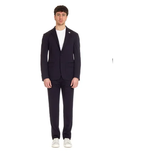 Suits > Suit Sets > Single Breasted Suits - - Lardini - Modalova