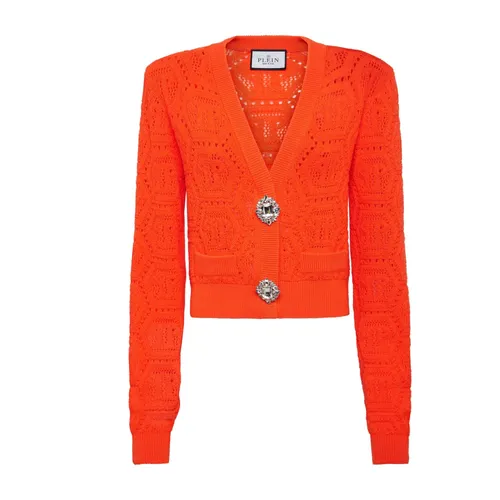 Knitwear > Cardigans - - Philipp Plein - Modalova