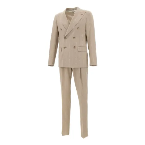 Suits > Suit Sets > Double Breasted Suits - - Corneliani - Modalova