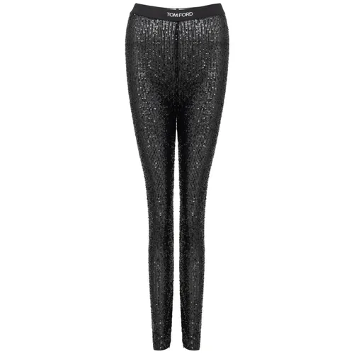 Trousers > Leggings - - Tom Ford - Modalova