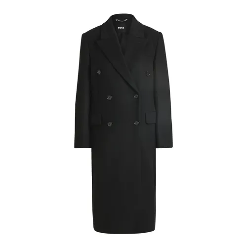 Coats > Double-Breasted Coats - - Hugo Boss - Modalova
