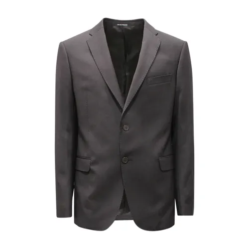 Armani - Jackets > Blazers - Gray - Armani - Modalova