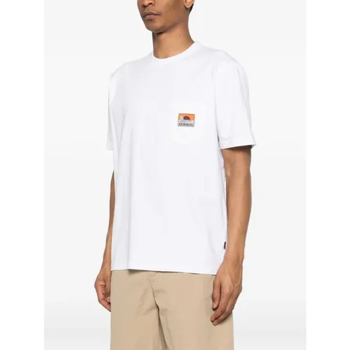 Sebago - Tops > T-Shirts - White - Sebago - Modalova