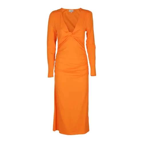 Dresses > Day Dresses > Midi Dresses - - Ganni - Modalova