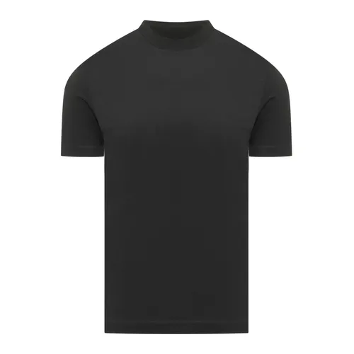 Malo - Tops > T-Shirts - Black - Malo - Modalova