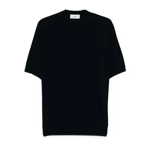 Lardini - Tops > T-Shirts - Black - Lardini - Modalova
