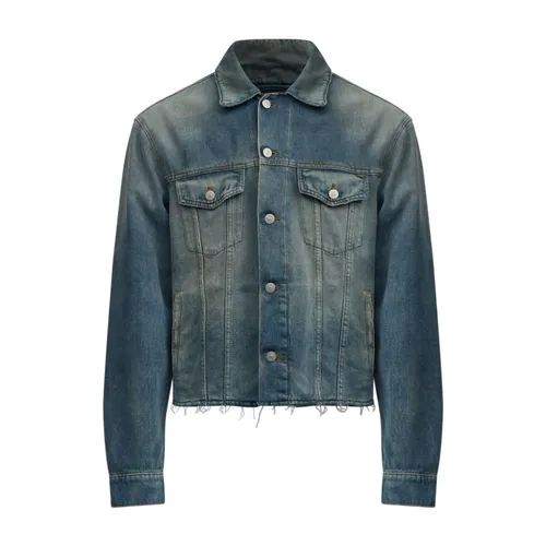 Jackets > Denim Jackets - - MM6 Maison Margiela - Modalova
