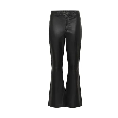 Trousers > Leather Trousers - - Kaffe - Modalova