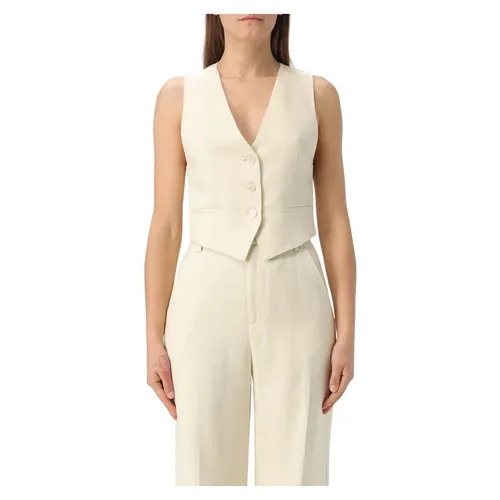 Dondup - Jackets > Vests - Beige - Dondup - Modalova