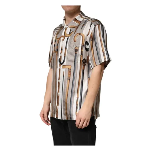 Shirts > Short Sleeve Shirts - - Dolce & Gabbana - Modalova
