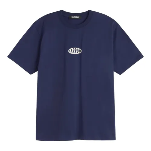 Barrow - Tops > T-Shirts - Blue - Barrow - Modalova