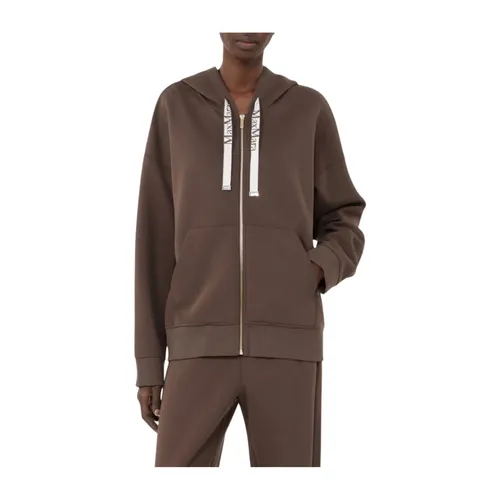 Sweatshirts & Hoodies > Zip-throughs - - Max Mara - Modalova