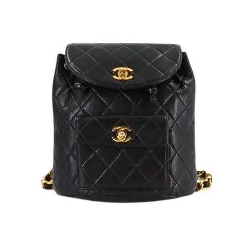 Pre-owned > Pre-owned Bags > Pre-owned Backpacks - - Chanel Vintage - Modalova