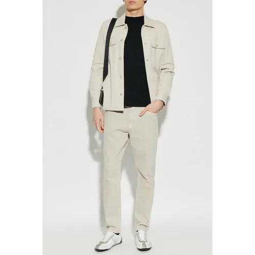 Brioni - Tops > T-Shirts - Black - Brioni - Modalova
