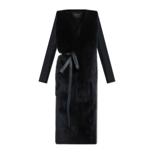 Jackets > Faux Fur & Shearling Jackets - - Fabiana Filippi - Modalova