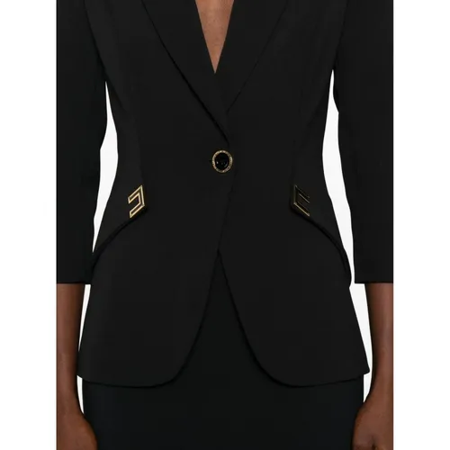 Jackets > Blazers - - Elisabetta Franchi - Modalova