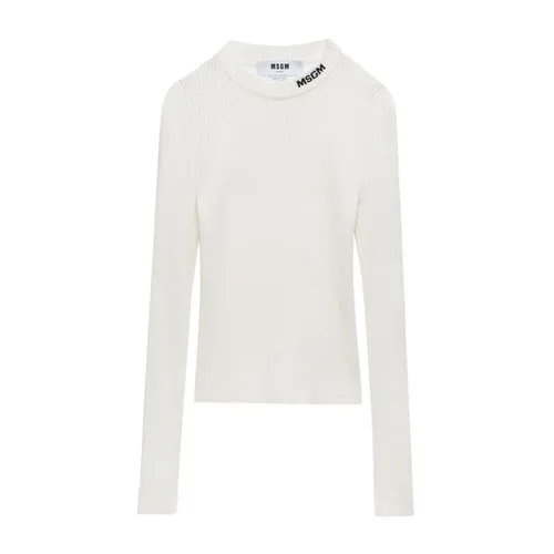 Knitwear > Round-neck Knitwear - - Msgm - Modalova