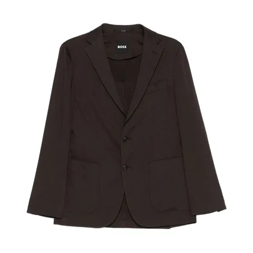 Hugo - Jackets > Blazers - Brown - Hugo - Modalova