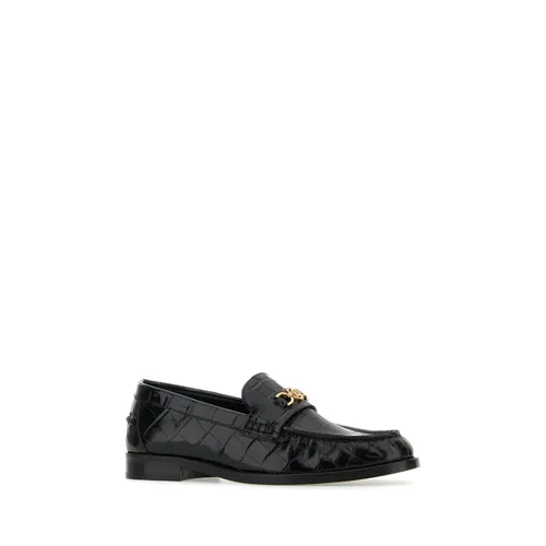 Shoes > Flats > Loafers - - Versace - Modalova
