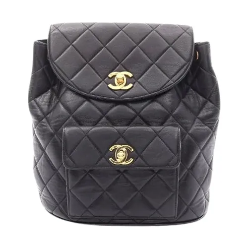 Pre-owned > Pre-owned Bags > Pre-owned Backpacks - - Chanel Vintage - Modalova