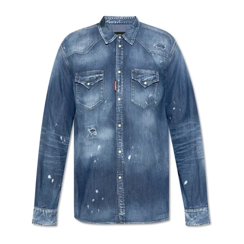 Shirts > Denim Shirts - - Dsquared2 - Modalova