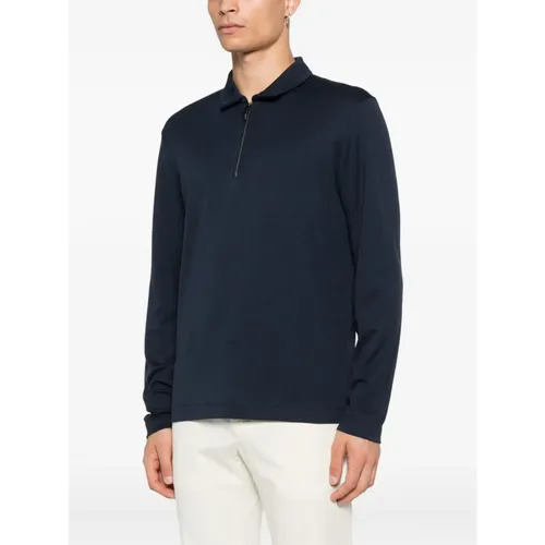 Tops > Polo Shirts - - Canali - Modalova
