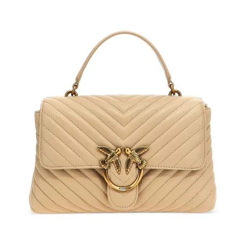Pinko - Bags > Handbags - Beige - Pinko - Modalova