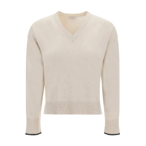 Knitwear > Cashmere Knitwear - - Brunello Cucinelli - Modalova