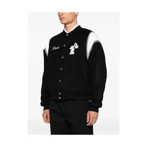 Jackets > Leather Jackets - - Rhude - Modalova