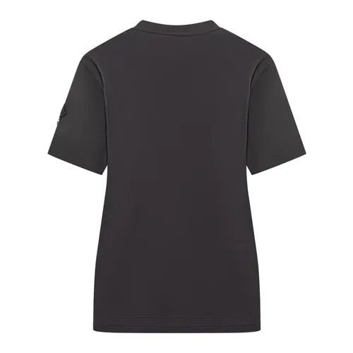 Moncler - Tops > T-Shirts - Black - Moncler - Modalova