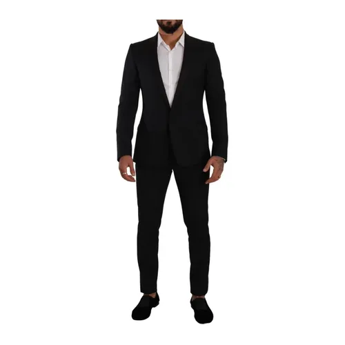 Suits > Suit Sets > Single Breasted Suits - - Dolce & Gabbana - Modalova