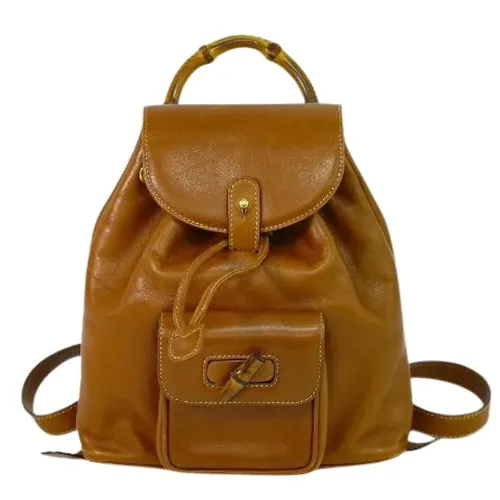 Pre-owned > Pre-owned Bags > Pre-owned Backpacks - - Gucci Vintage - Modalova