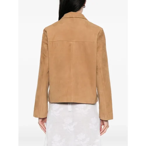 Jackets > Leather Jackets - - Yerse - Modalova