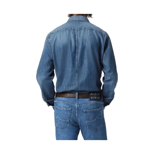 Shirts > Denim Shirts - - Jacob Cohën - Modalova
