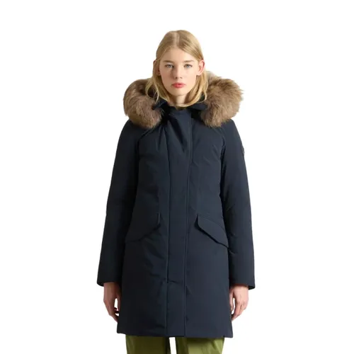 Woolrich - Coats > Parkas - Blue - Woolrich - Modalova