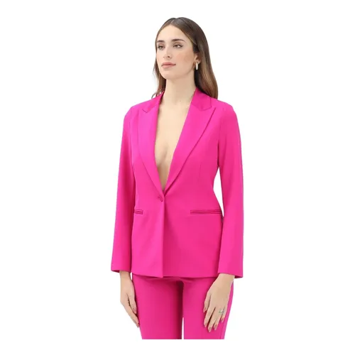 ViCOLO - Jackets > Blazers - Pink - ViCOLO - Modalova
