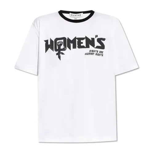 Munthe - Tops > T-Shirts - White - Munthe - Modalova