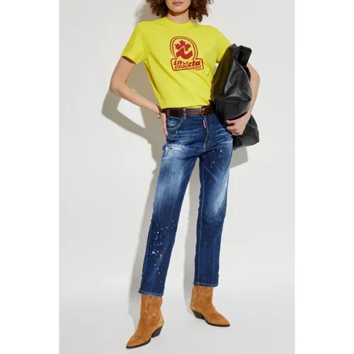 Jeans > Straight Jeans - - Dsquared2 - Modalova