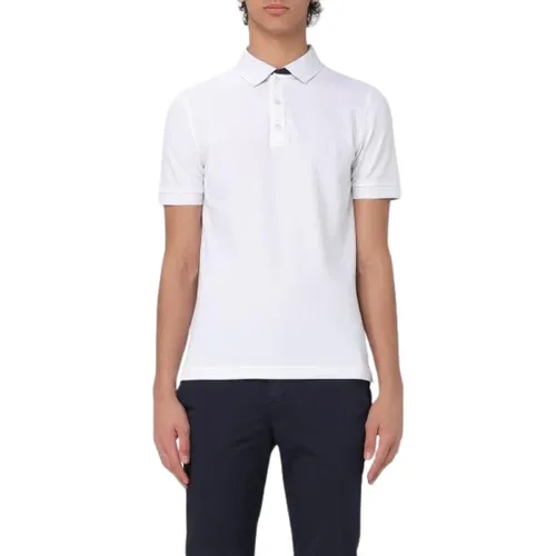 Fay - Tops > Polo Shirts - White - Fay - Modalova