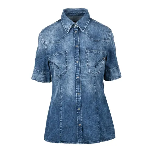 Blouses & Shirts > Denim Shirts - - Dondup - Modalova
