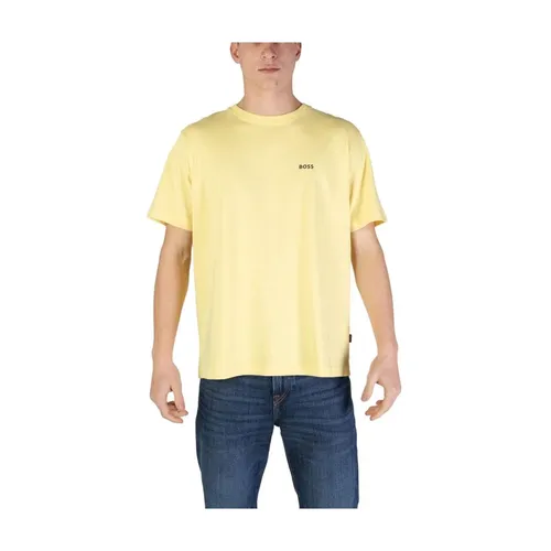 Hugo - Tops > T-Shirts - Yellow - Hugo - Modalova