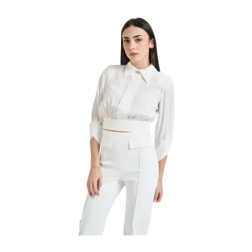 Blouses & Shirts > Shirts - - Elisabetta Franchi - Modalova