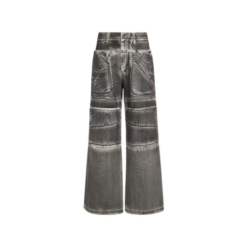 Guess - Jeans > Wide Jeans - Gray - Guess - Modalova