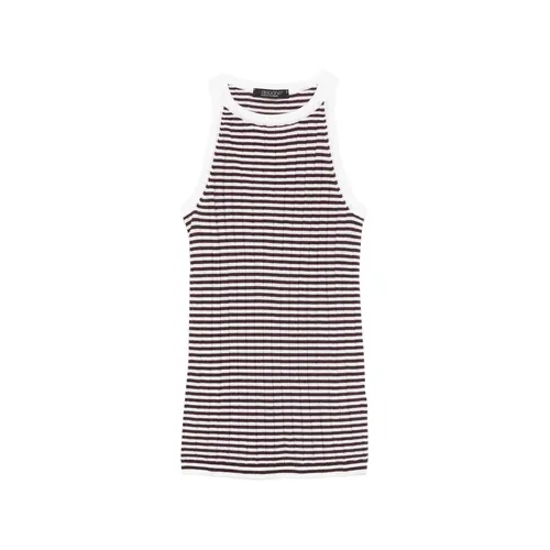 Tops > Sleeveless Tops - - Aragona - Modalova