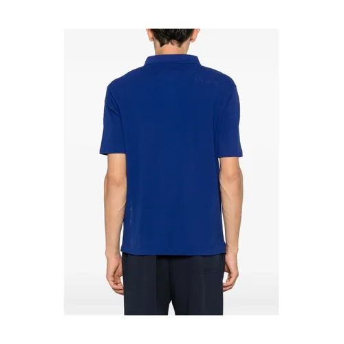 Isaia - Tops > Polo Shirts - Blue - Isaia - Modalova